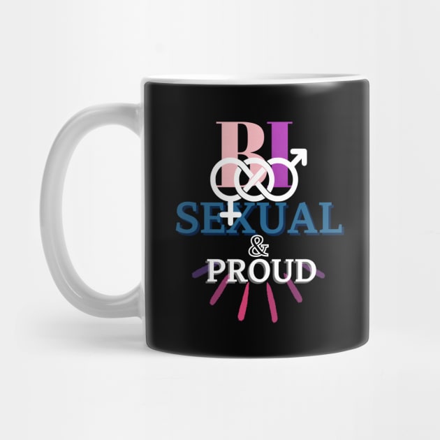 BI Sexual And Proud Lgbtq Pride by EACreaTeeve